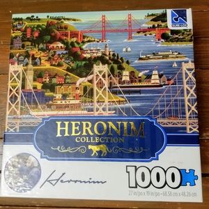 3/$20 Heronia Collection 1000 Piece Puzzle